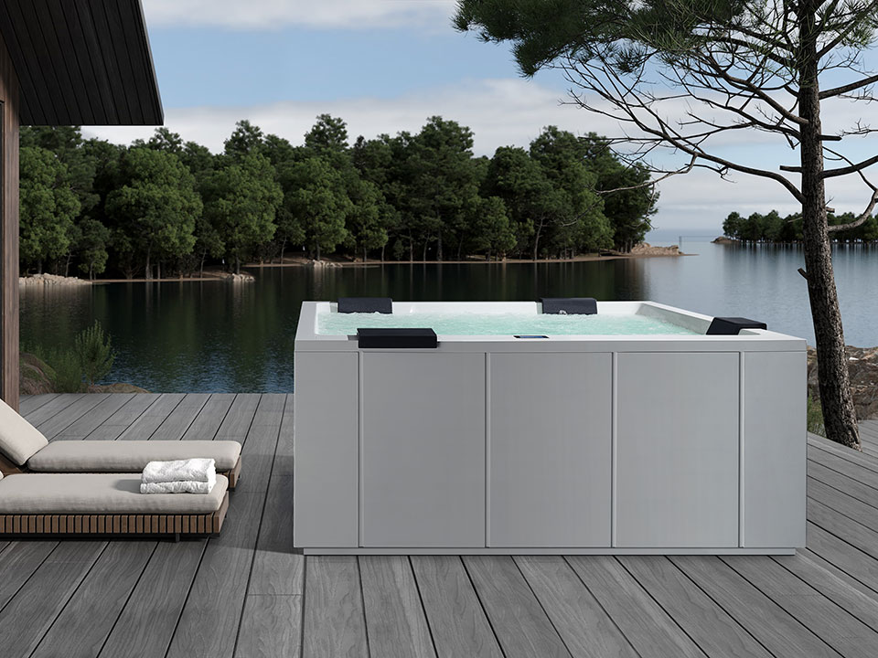 Outdoor Whirlpool Paolo Ferralli Invisible | SPA Natural