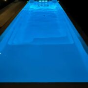 Swim Spa SP 6000 nachts beleuchtet