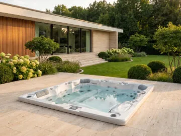 Infinitas MB600 beige Steinterrasse