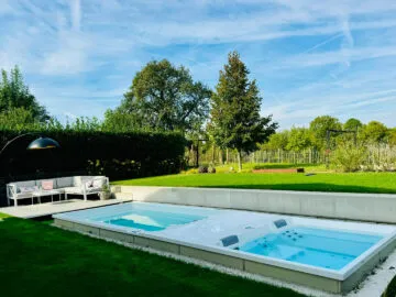 INFINITAS Swim Spa SP5200 – im Garten