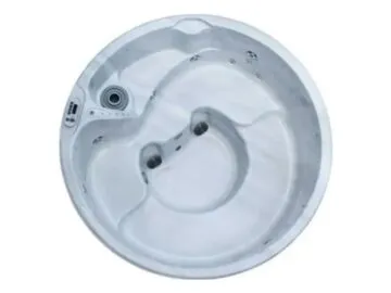 Outdoor Whirlpool Bayern – Grizzly Spas Natural, Ansicht 1