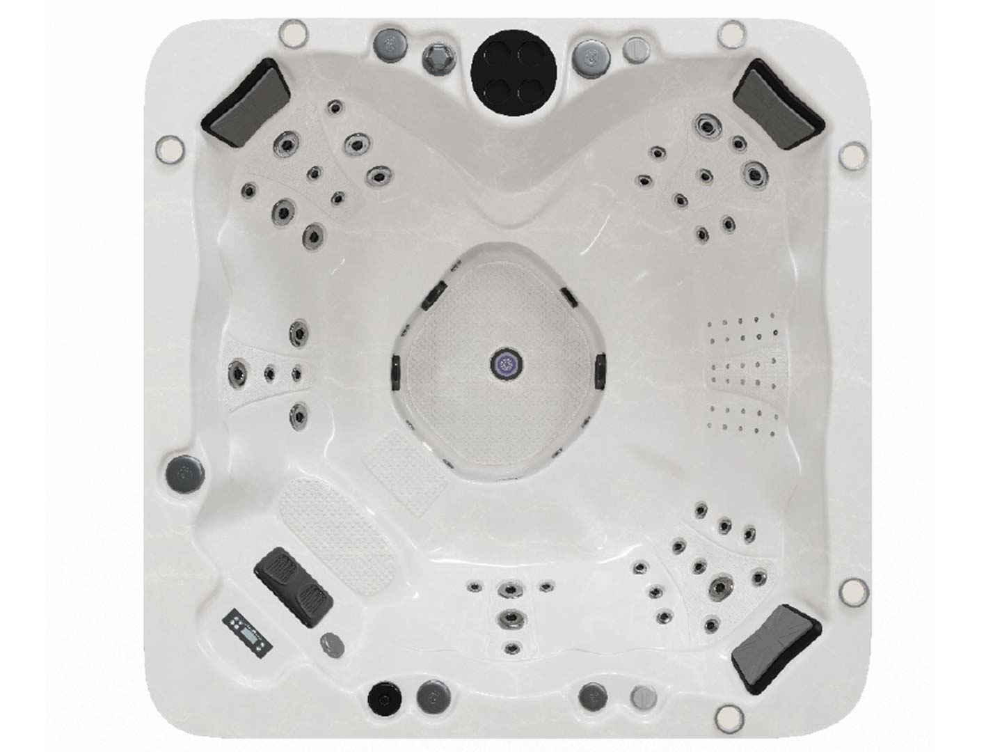 British Hot Tubs Shakespeare British Hot Tubs Shakespeare – Outdoor Whirlpool für 6 Personen