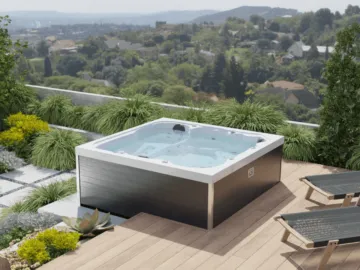 Whirlpool auf der Terrasse